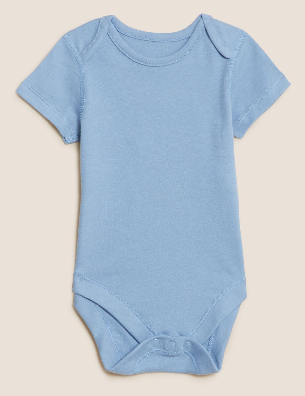 7pk Pure Cotton Bodysuits (5lbs-3 Yrs) 5 of 10