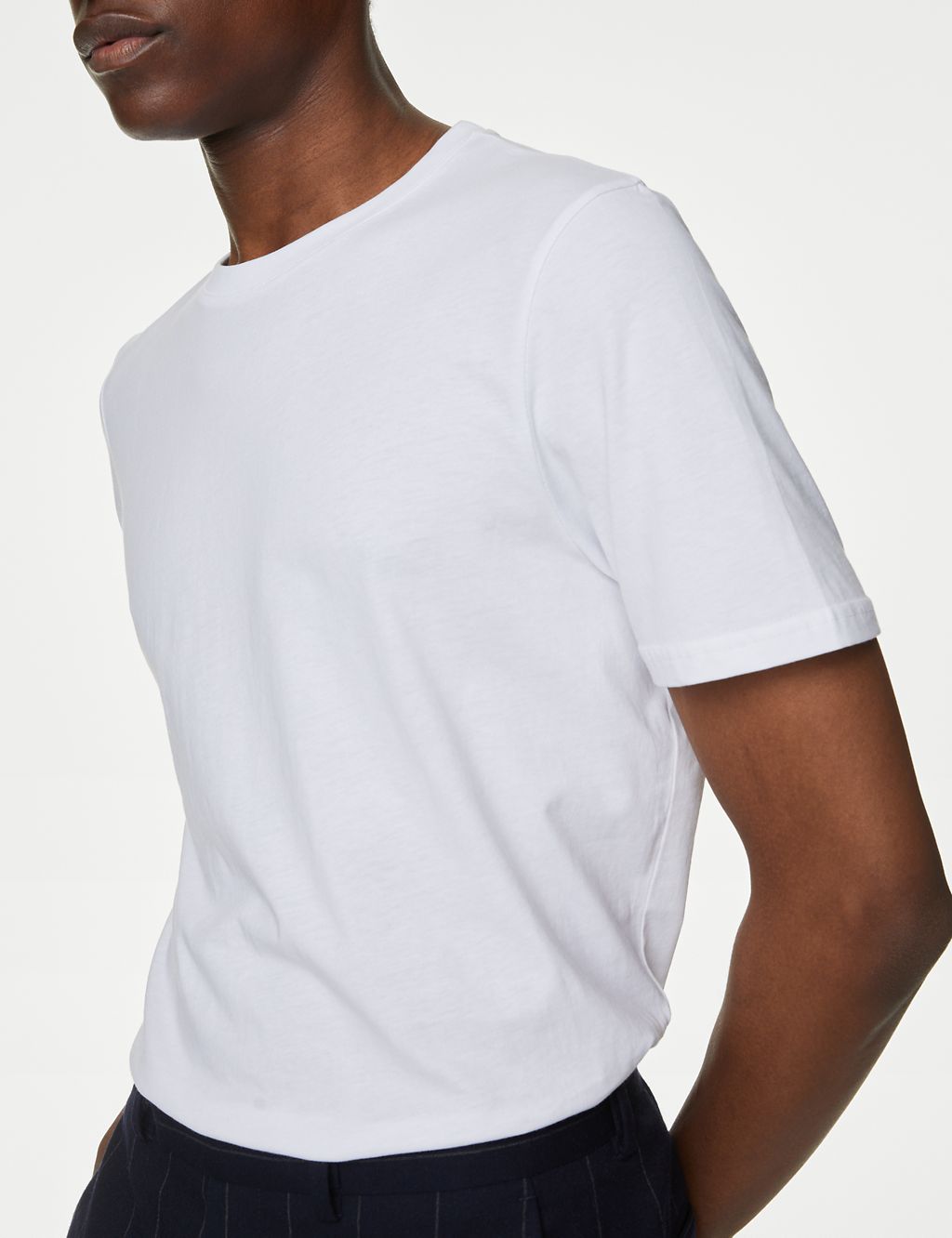 7pk Pure Cotton Crew Neck T-Shirts | M&S Collection | M&S