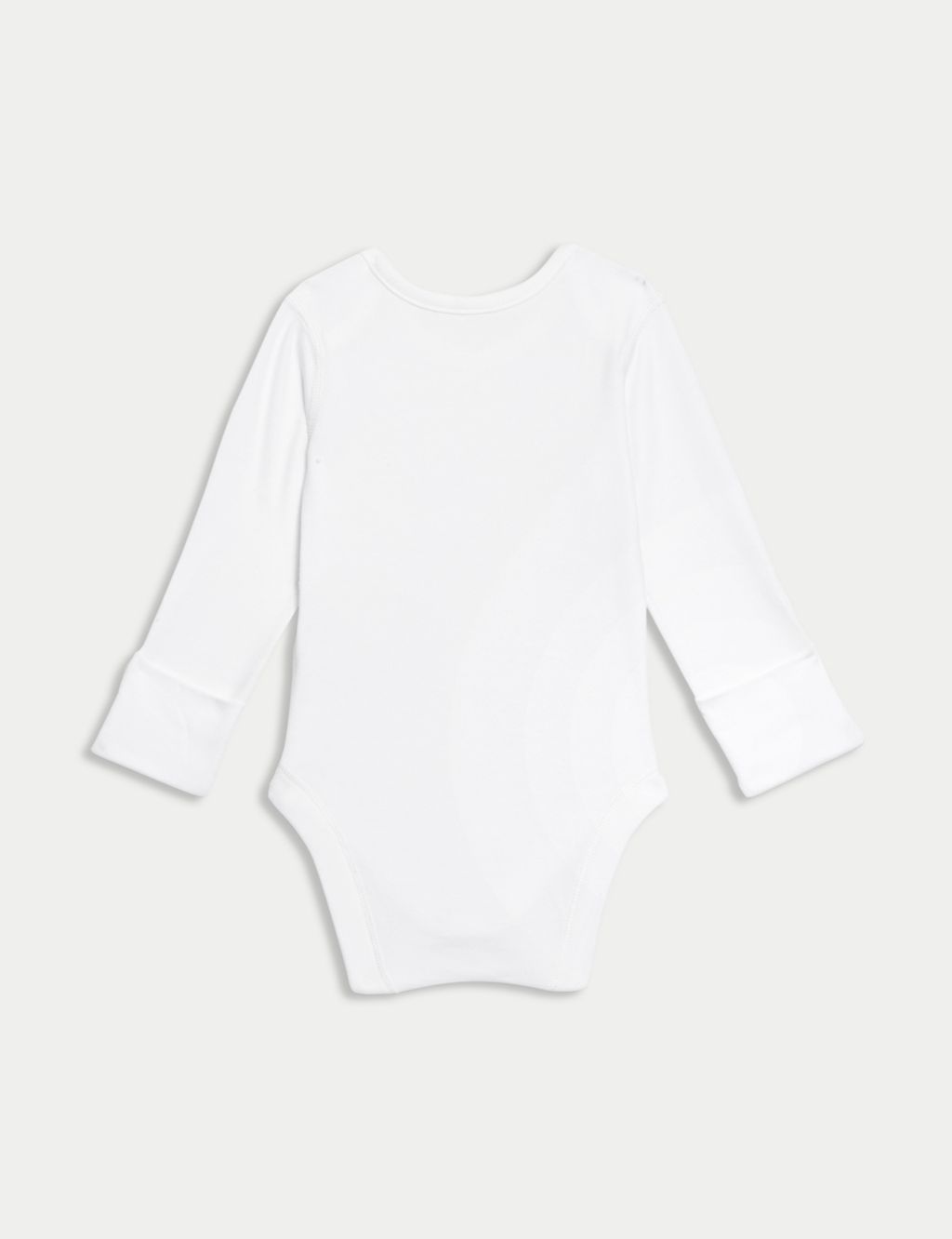 7pk Pure Cotton Long Sleeve Bodysuits (5lbs-3 Yrs) 2 of 7