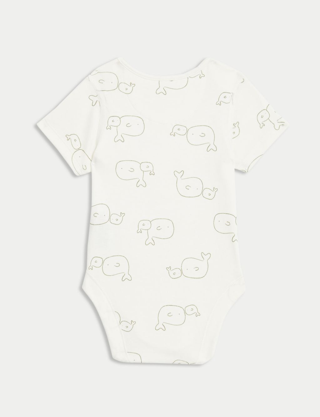 7pk Pure Cotton Patterned Bodysuits (0-36 Mths) 4 of 5