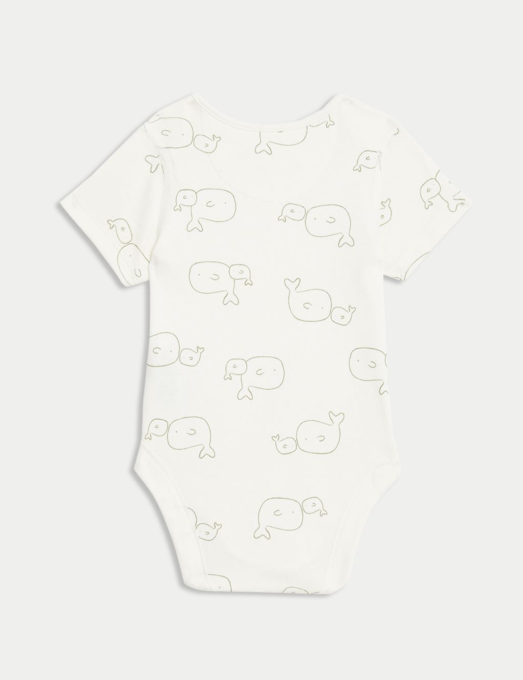 7pk Pure Cotton Patterned Bodysuits (5lbs-3 Yrs) 4 of 5