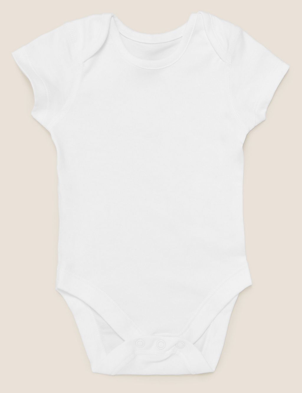 7pk Pure Cotton Short Sleeve Bodysuits (5lbs-3 Yrs) 5 of 9