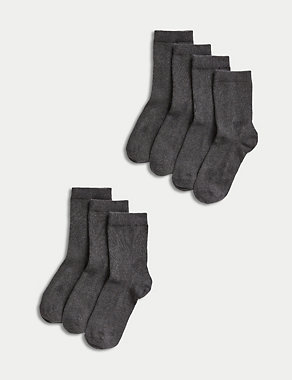 7pk of Ankle School Socks Image 2 of 3