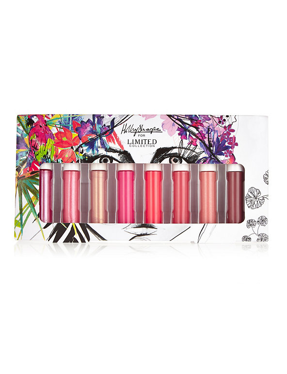 8 Holly Sharpe Mini Lip Gloss Gift Set Image 1 of 2