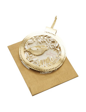 8 Luxury Bauble Shaped Multipack Cards Image 2 of 4