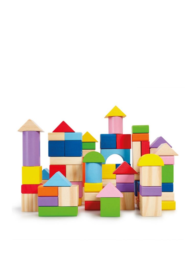 80 Piece Building Blocks (12+ Mths) 2 of 3