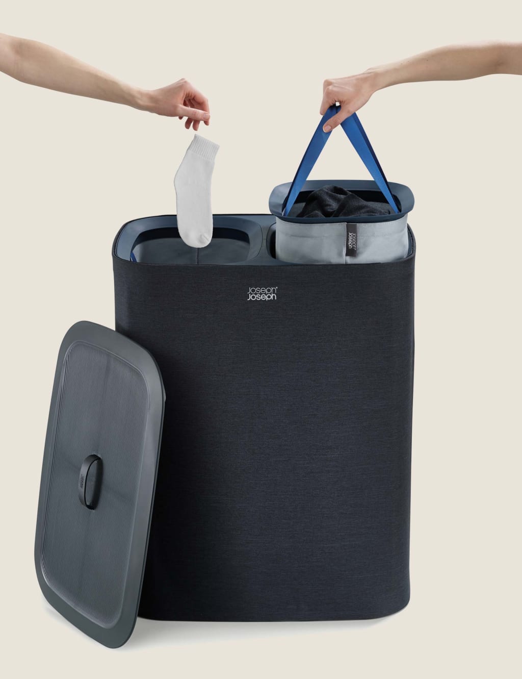 90 Litre Laundry Basket Joseph Joseph M&S