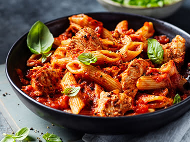 Count On Us chicken arrabbiata 