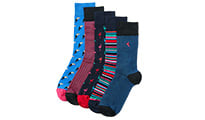 Multiple printed socks