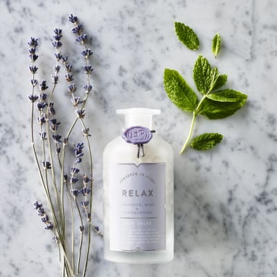 Bathtime relaxation in a bottle