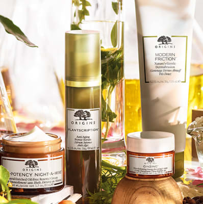 Origins beauty shop products