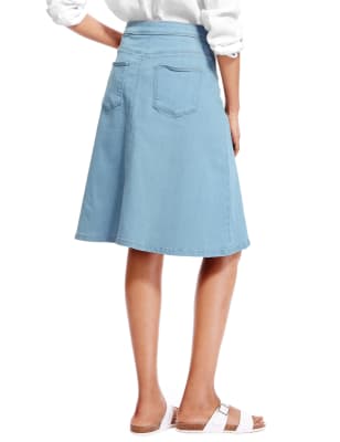 marks and spencer ladies denim skirts