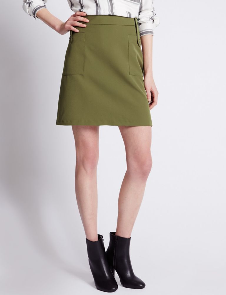 A-Line Mini Skirt 1 of 3