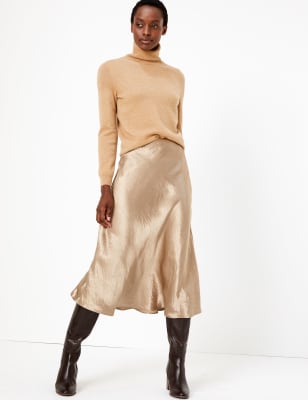 M&s store slip skirt