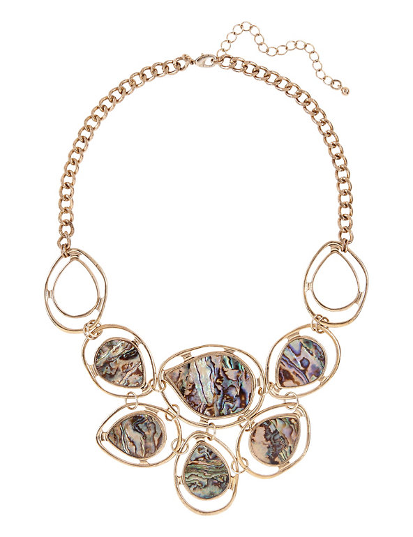 Abalone Statement Necklace Image 1 of 1