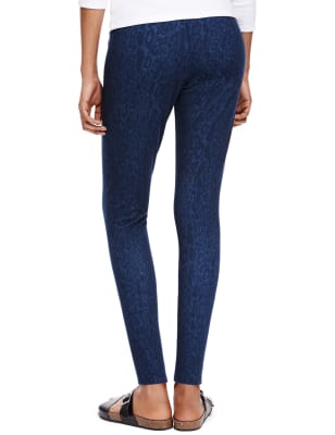 marks and spencer denim leggings