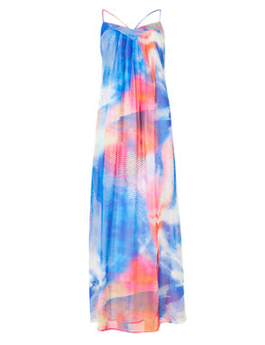 Abstract Print Maxi Dress Image 2 of 4