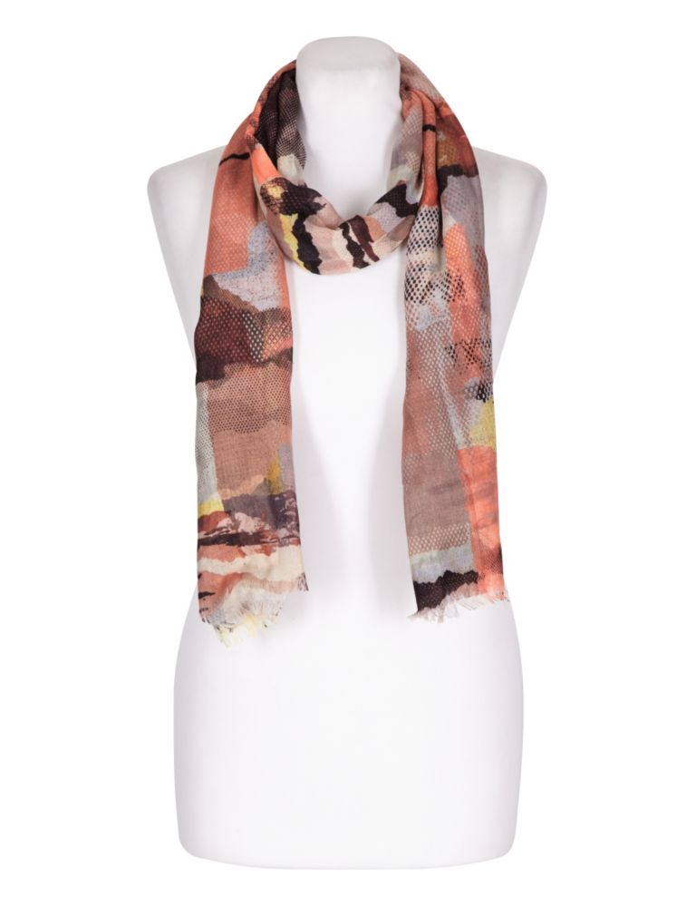 Abstract Print Scarf 3 of 3