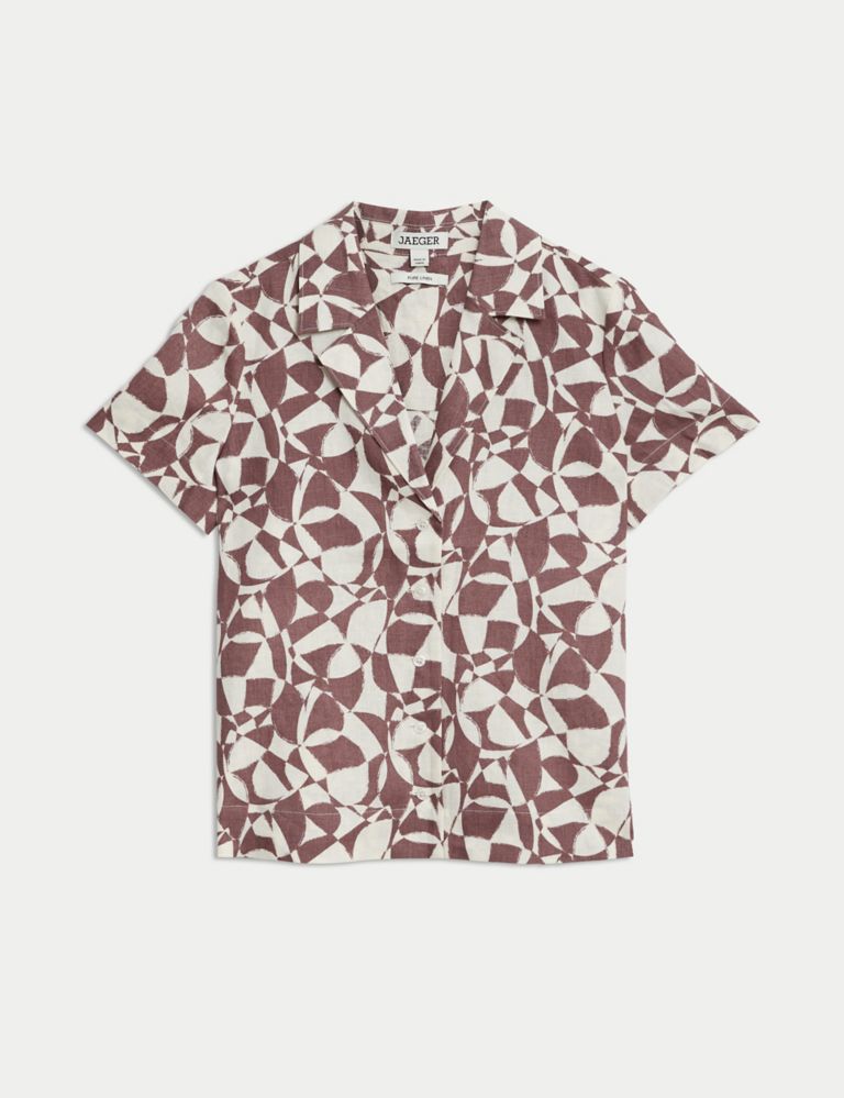 Abstract Short Sleeve Shirt 2 of 6