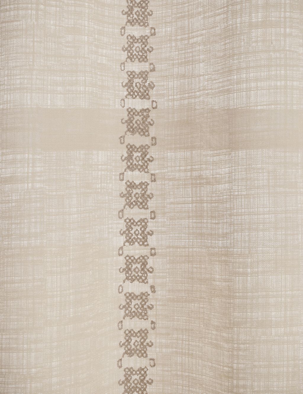Acapulco Sheer Embroidered Tab Top Curtains 1 of 5