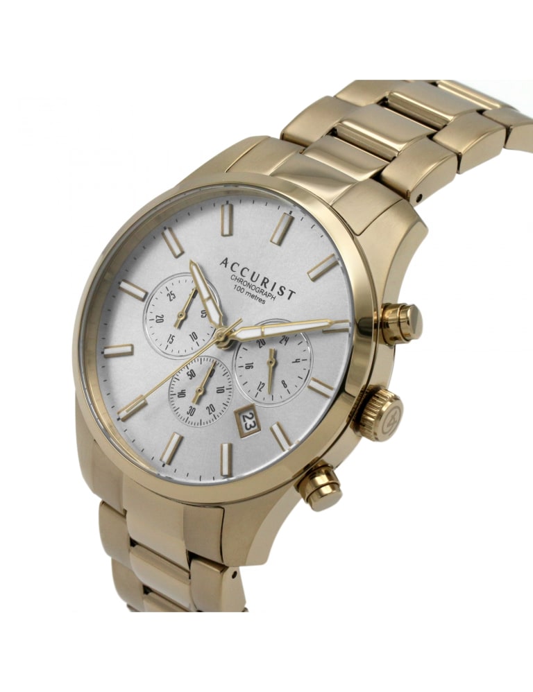 Mens accurist chronograph watch cheap