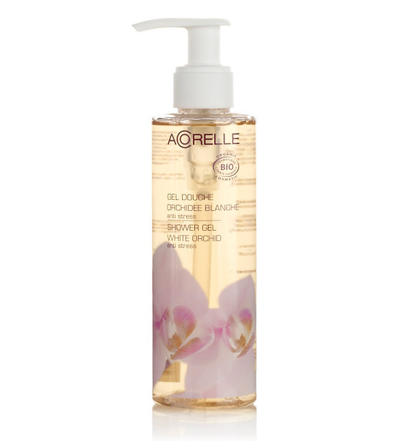Acorelle White Orchid Shower Gel 200ml Image 1 of 1