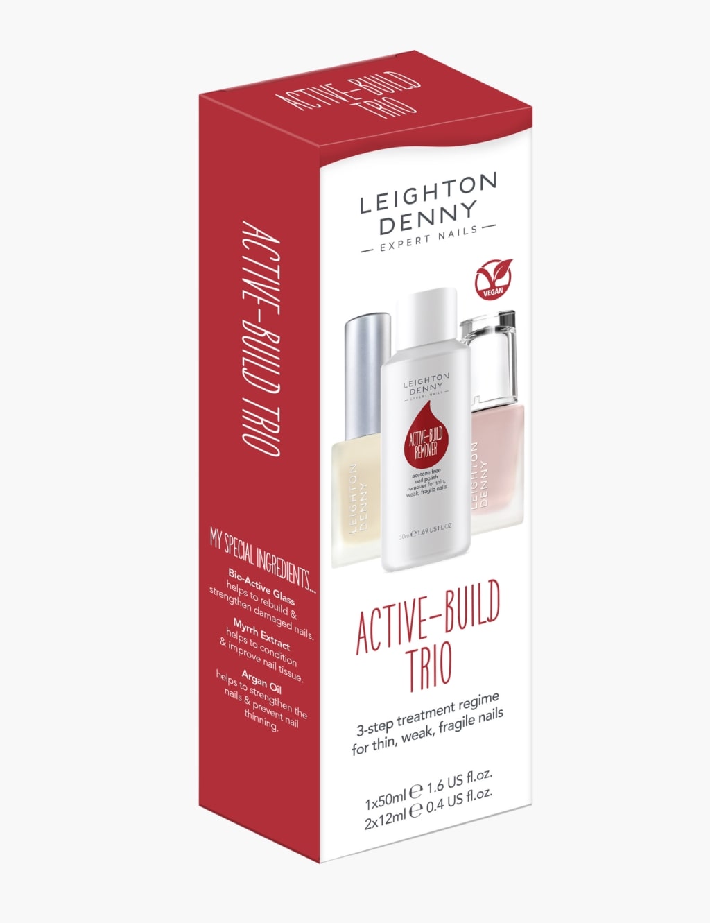 ActiveBuild Nail Treatment Kit Thin Weak Nails Leighton Denny M&S