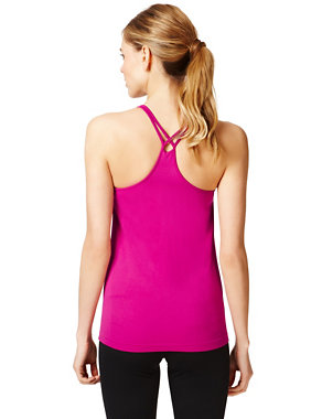 Active Performance Strappy Vest Top Image 2 of 3