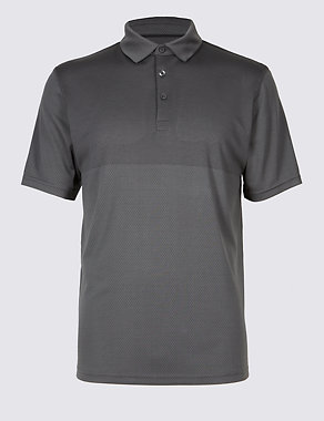 Active Polo Shirt with Stretch Image 2 of 4