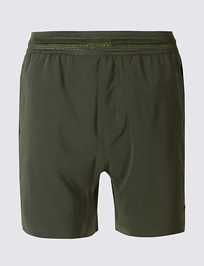 Active Shorts with Reflective Trim Image 2 of 5