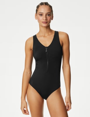 Active Zip Through Swimsuit Goodmove M S