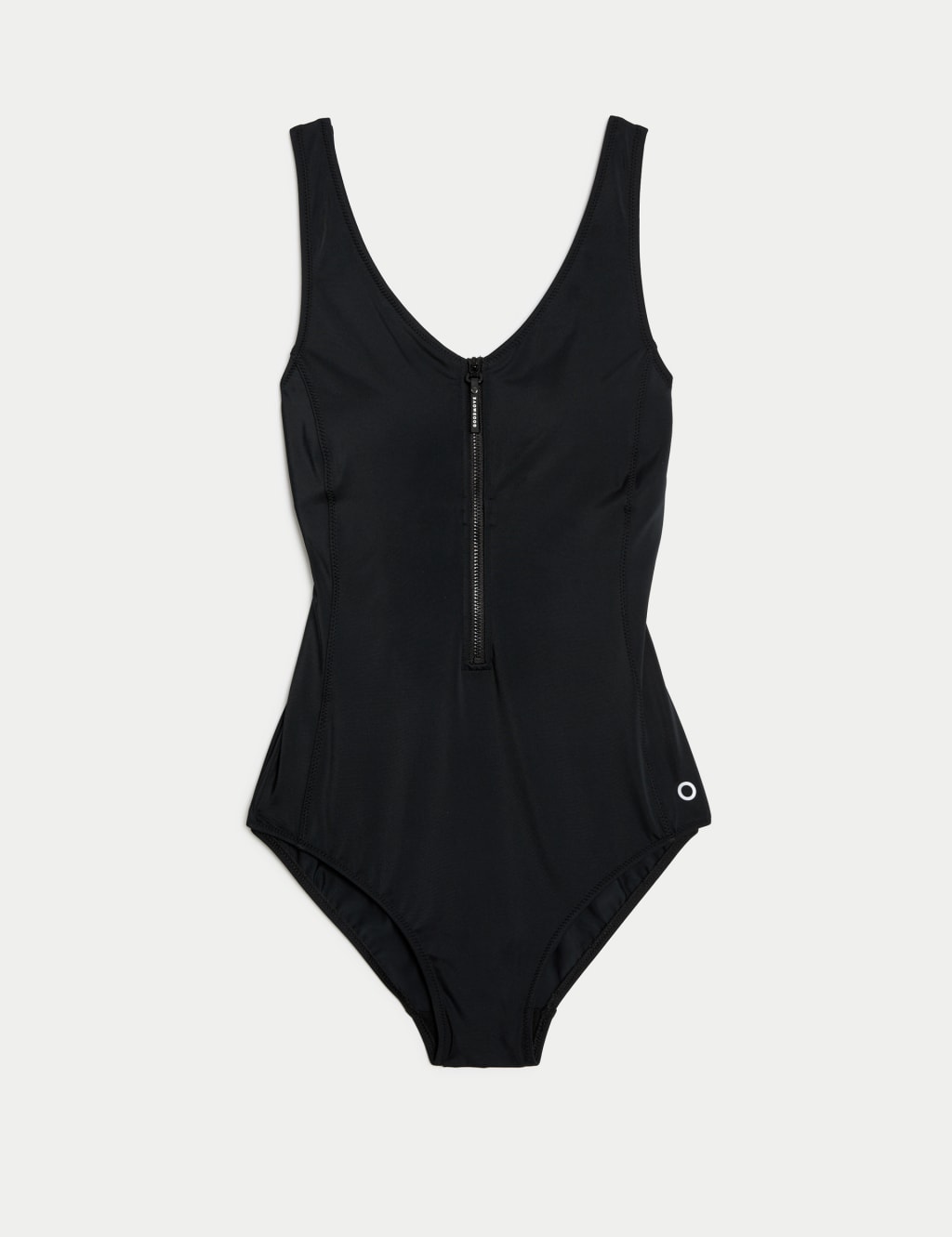 Ladies zip front swimsuit shop