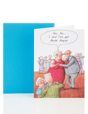 Acute Angina Birthday Greetings Card | M&S