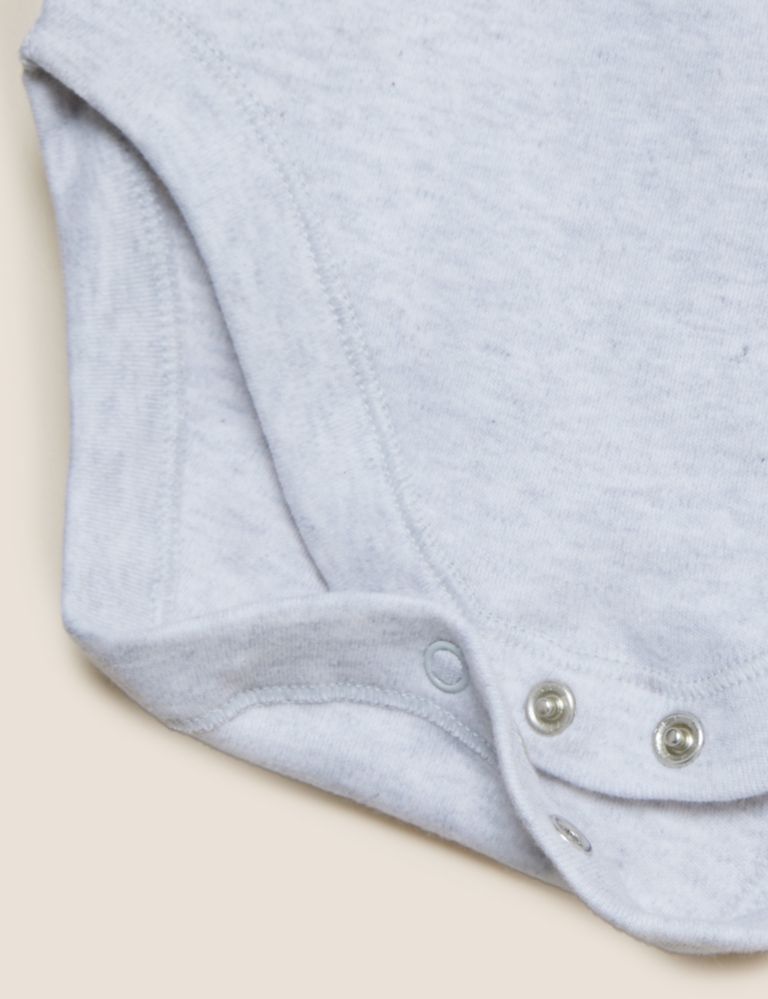 Adaptive Pure Cotton Bodysuit (3-16 Yrs) | M&S Collection | M&S