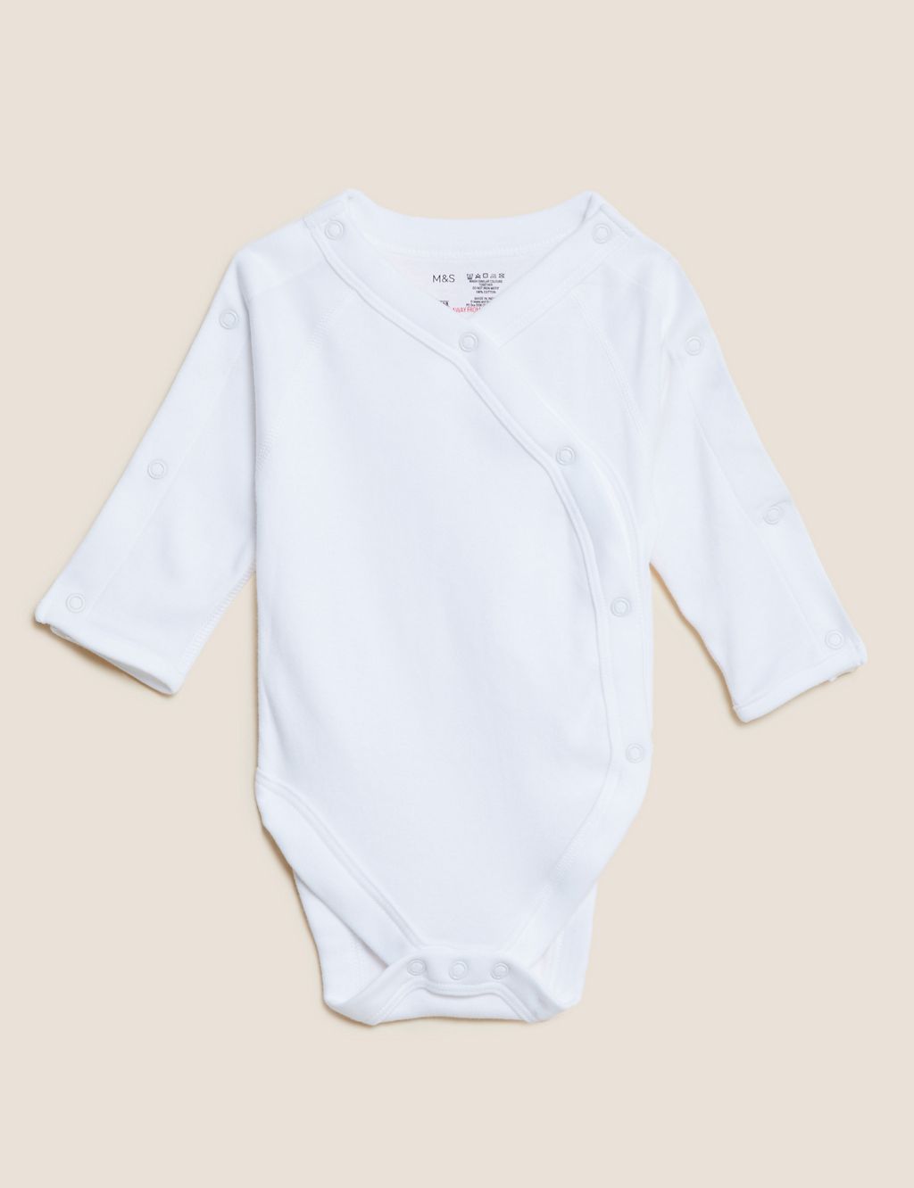 Adaptive Pure Cotton Bodysuits (7lbs-16 Yrs) 3 of 4