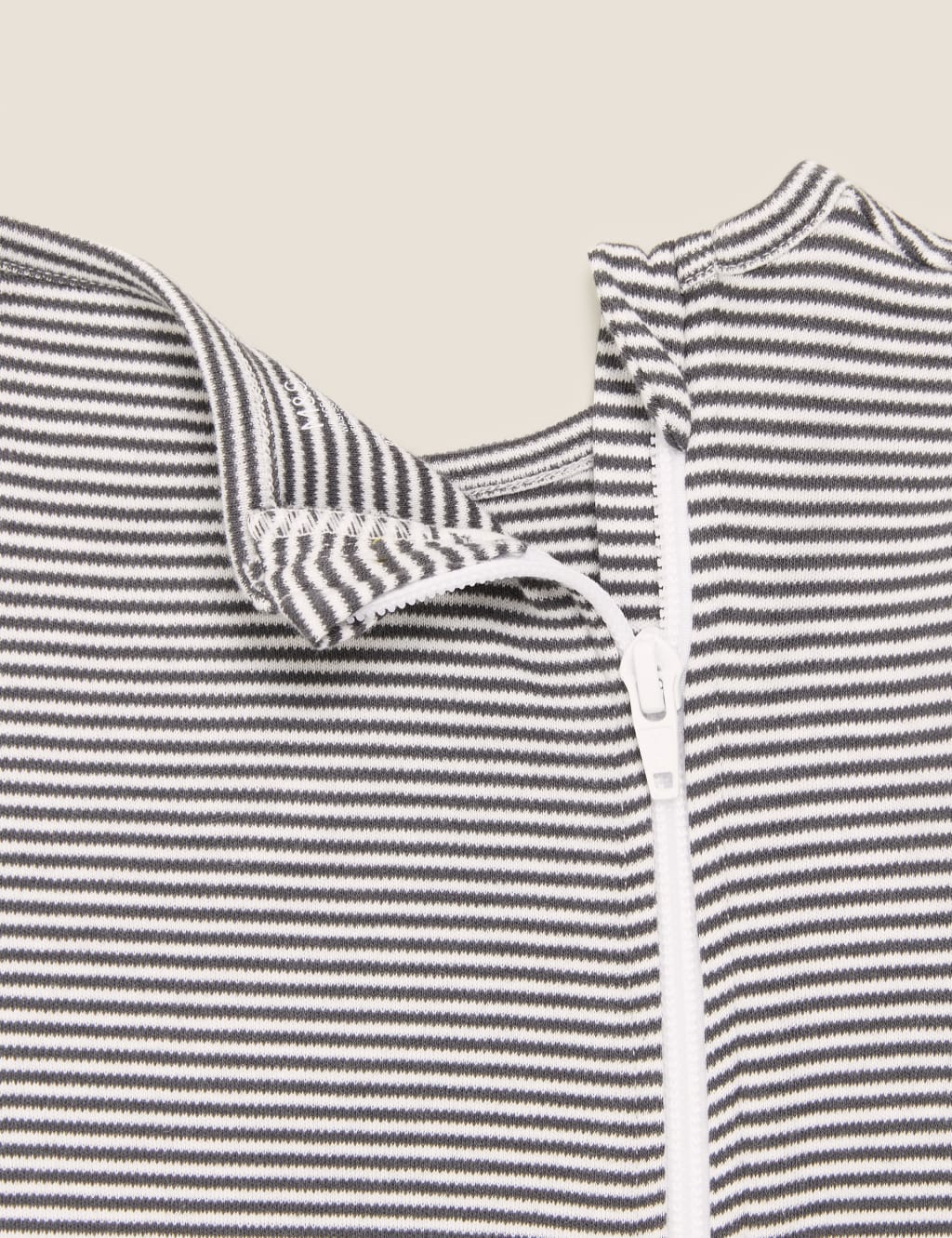 Adaptive Pure Cotton Striped Sleepsuit (3-16 Yrs) 4 of 4