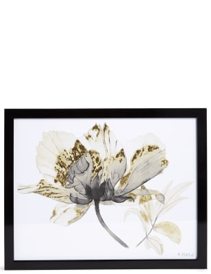 Adelene Fletcher XRay Floral Wall Art M&S