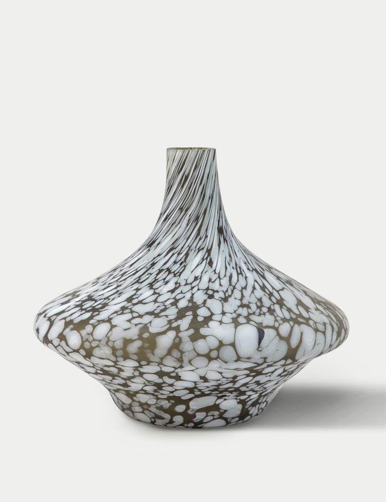 Aditya Glass Mottled Vase 1 of 3