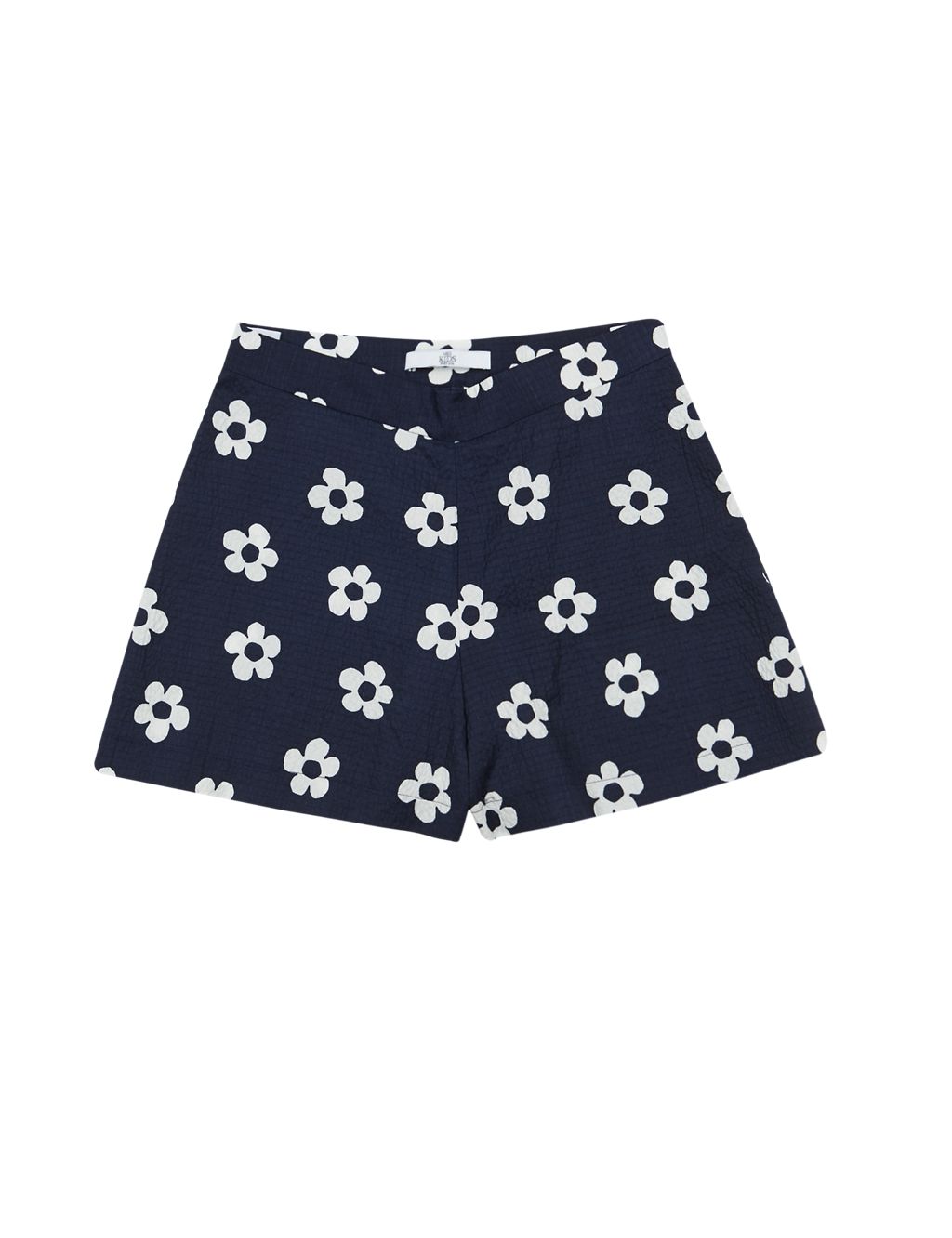Adjustable Waist Floral Shorts (5-14 Years) 1 of 3