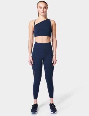 Aerial Power UltraSculpt Mesh 7/8 Leggings, Sweaty Betty