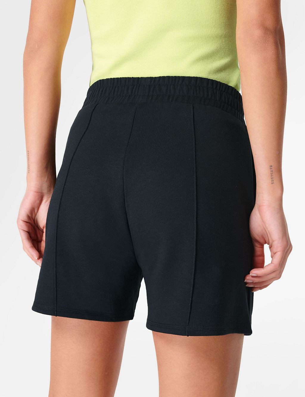 After Class Cotton Modal High Waisted Shorts 5 of 6