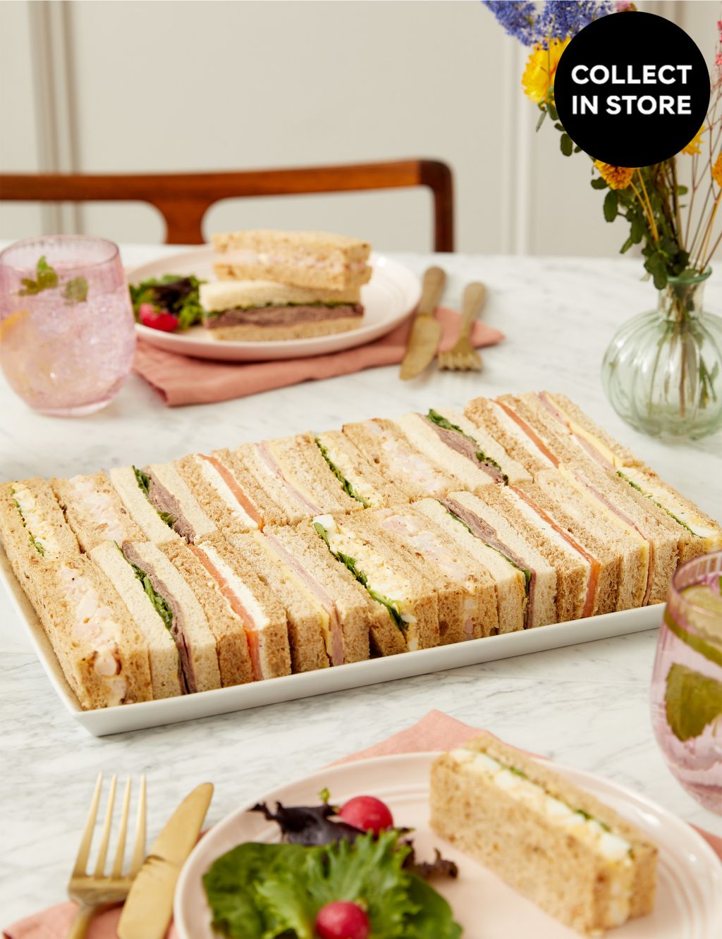 Afternoon Tea Sandwich Fingers (20 Pieces) 3 of 4