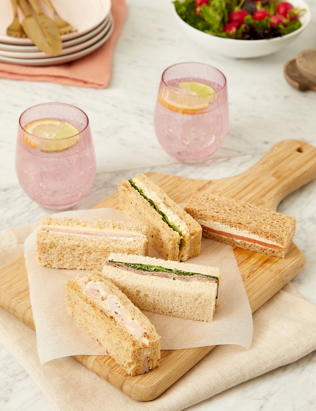 Afternoon Tea Sandwich Fingers (20 Pieces) 1 of 4
