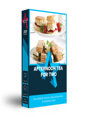 Afternoon Tea for Two Gift Experience Voucher Activity Superstore M&S