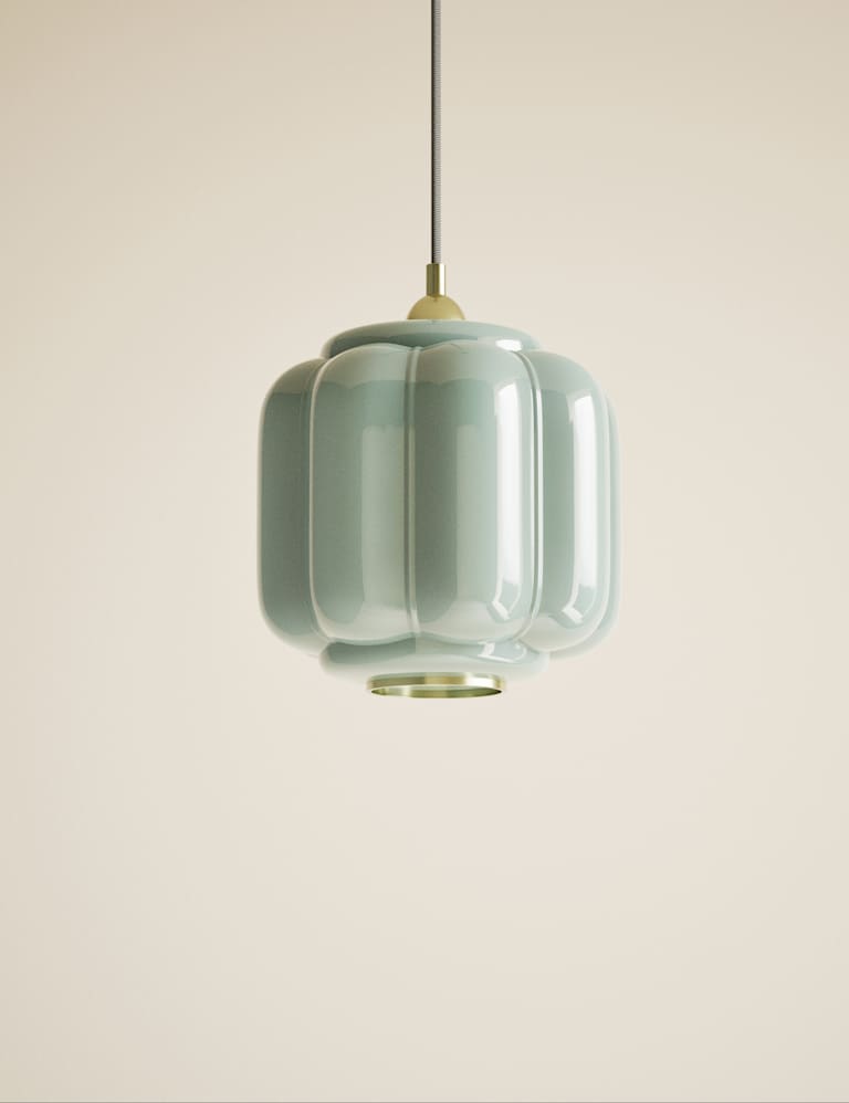Sage green ceiling hot sale light