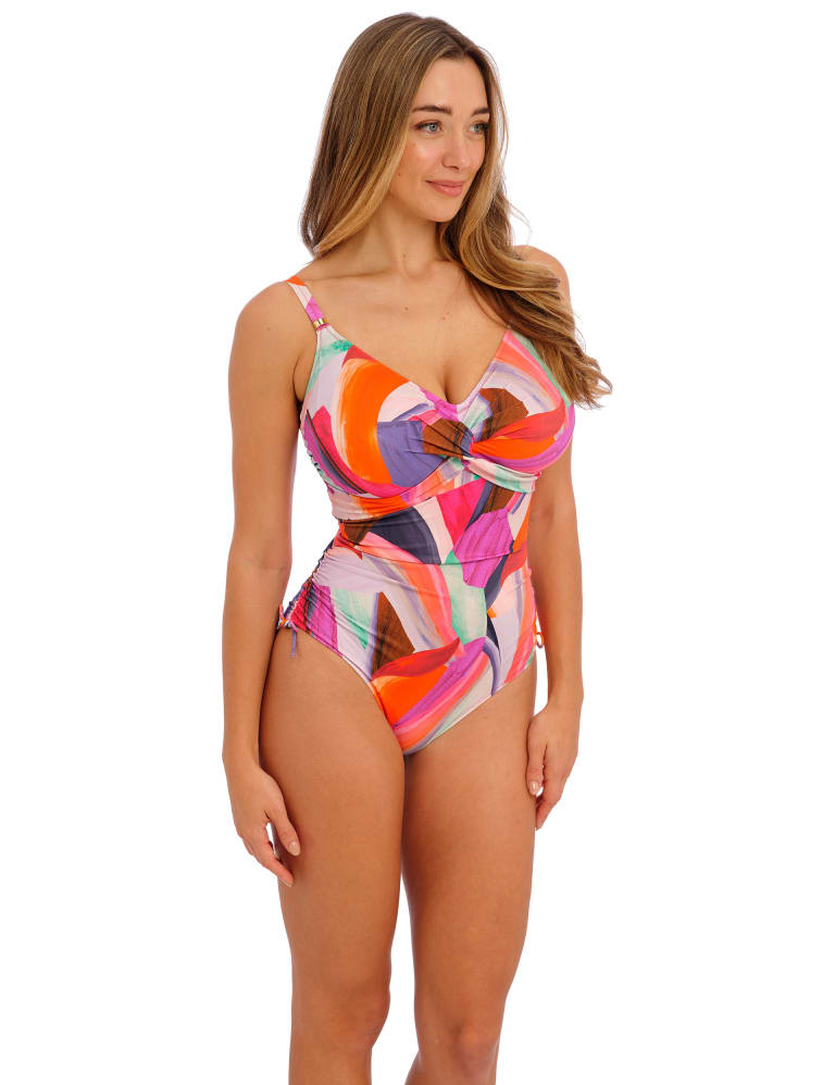 Aguada Beach Printed Wired Swimsuit Fantasie M S