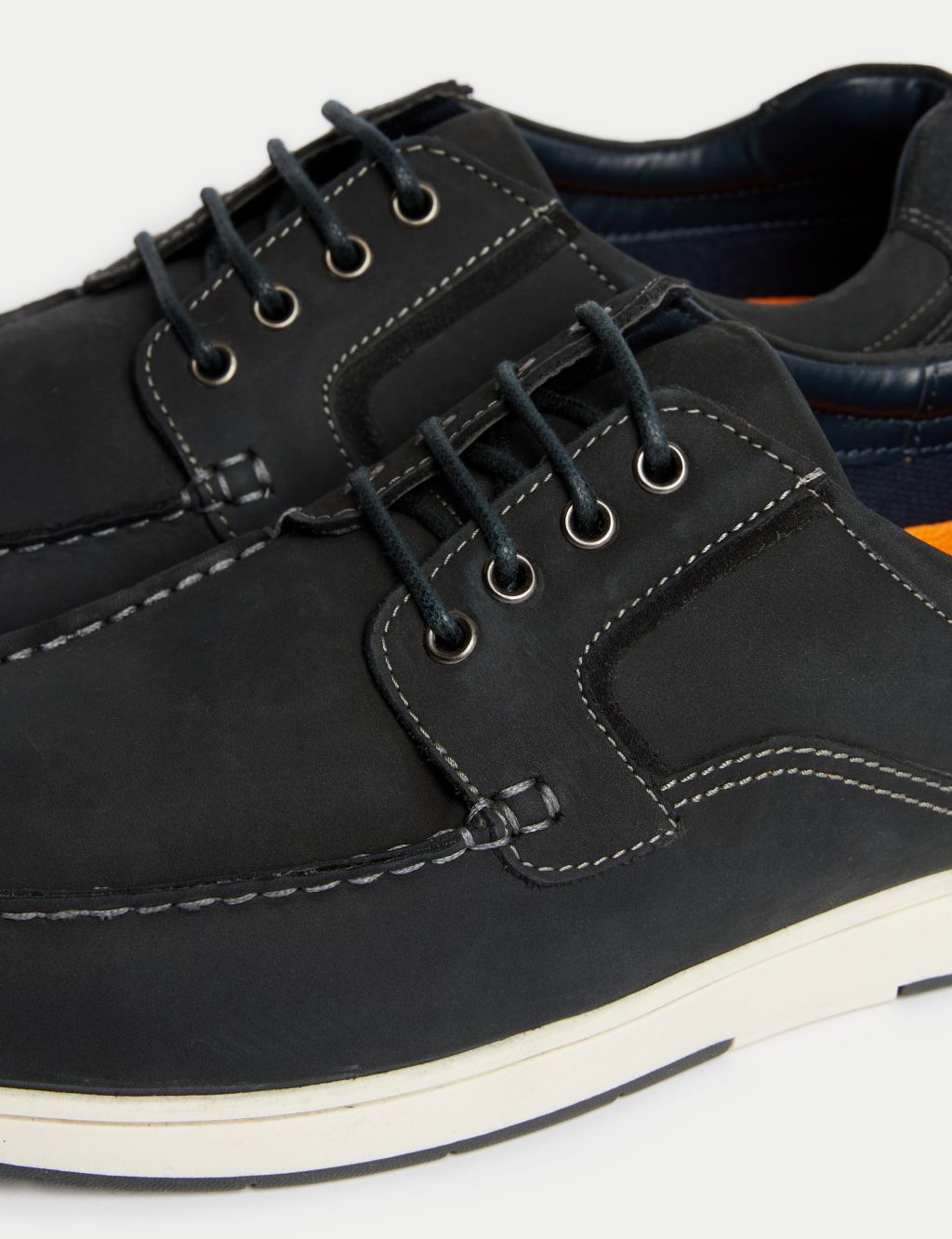 Airflex™ Lace Up Nubuck Boat Shoes 2 of 4