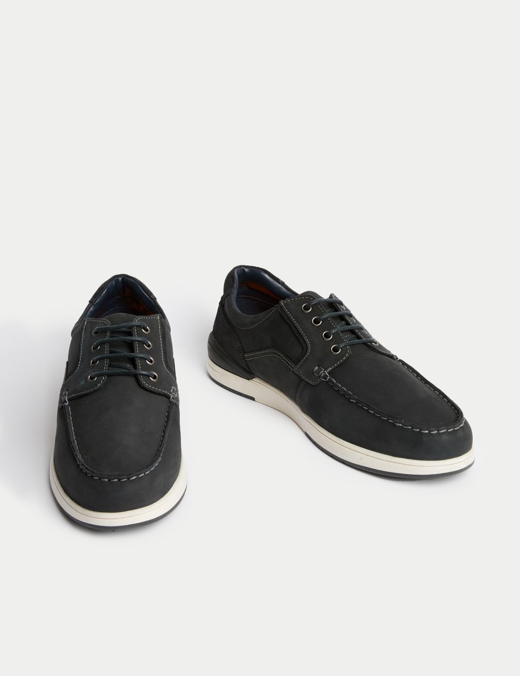 Airflex™ Lace Up Nubuck Boat Shoes 1 of 4