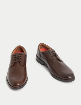 Airflex™ Leather Derby Shoes Image 2 of 5