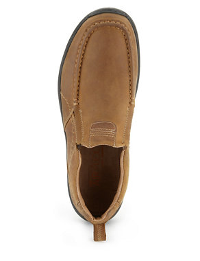 Airflex™ Leather Extra Wide Fit Slip-On Shoes Image 2 of 4